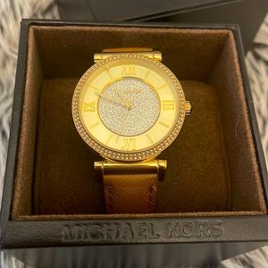 MK Gold watch